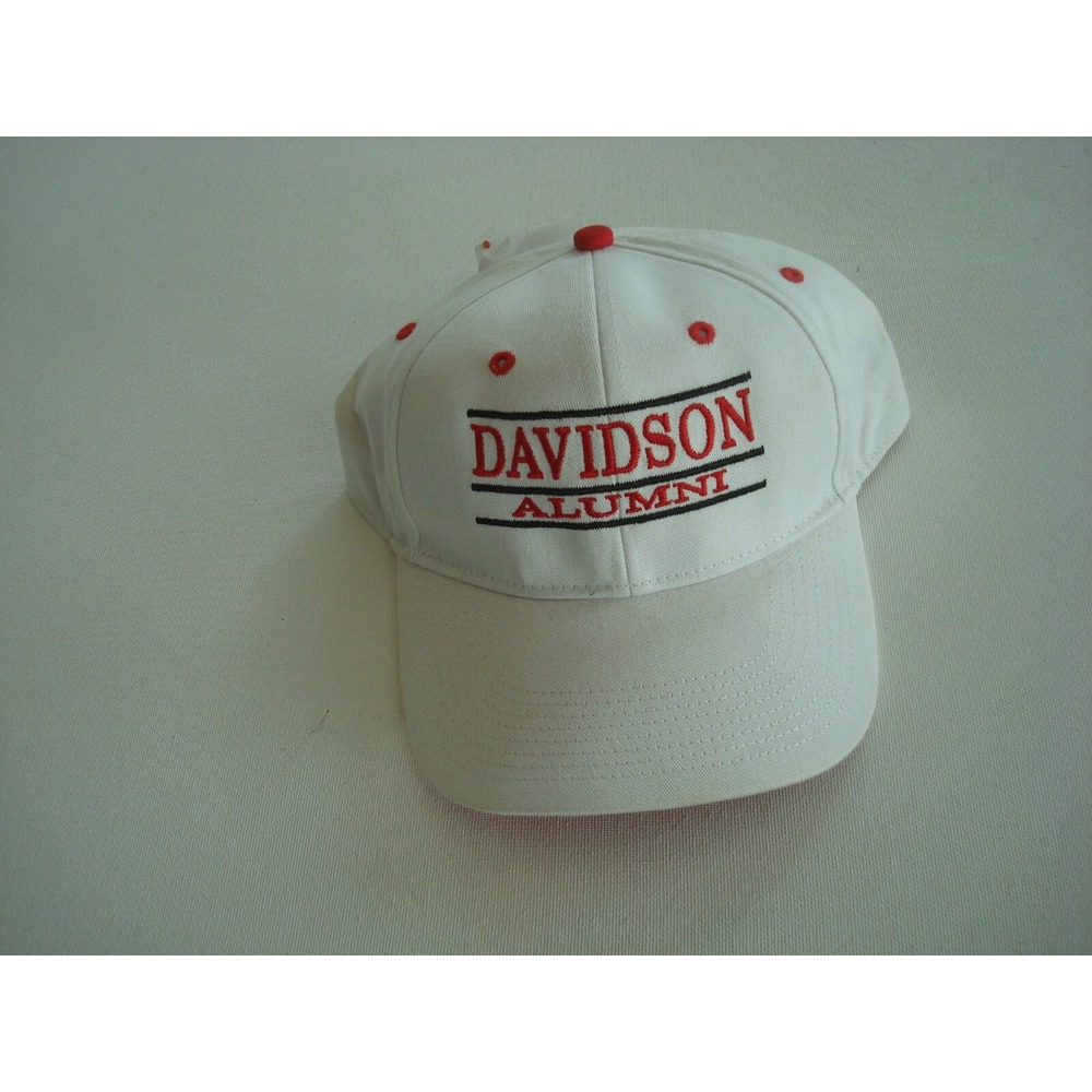 DAVIDSON ALUMNI THE GAME‎ 90S  RARE  SCRIPT SNAPBACK HAT CAP VINTAGE EE4